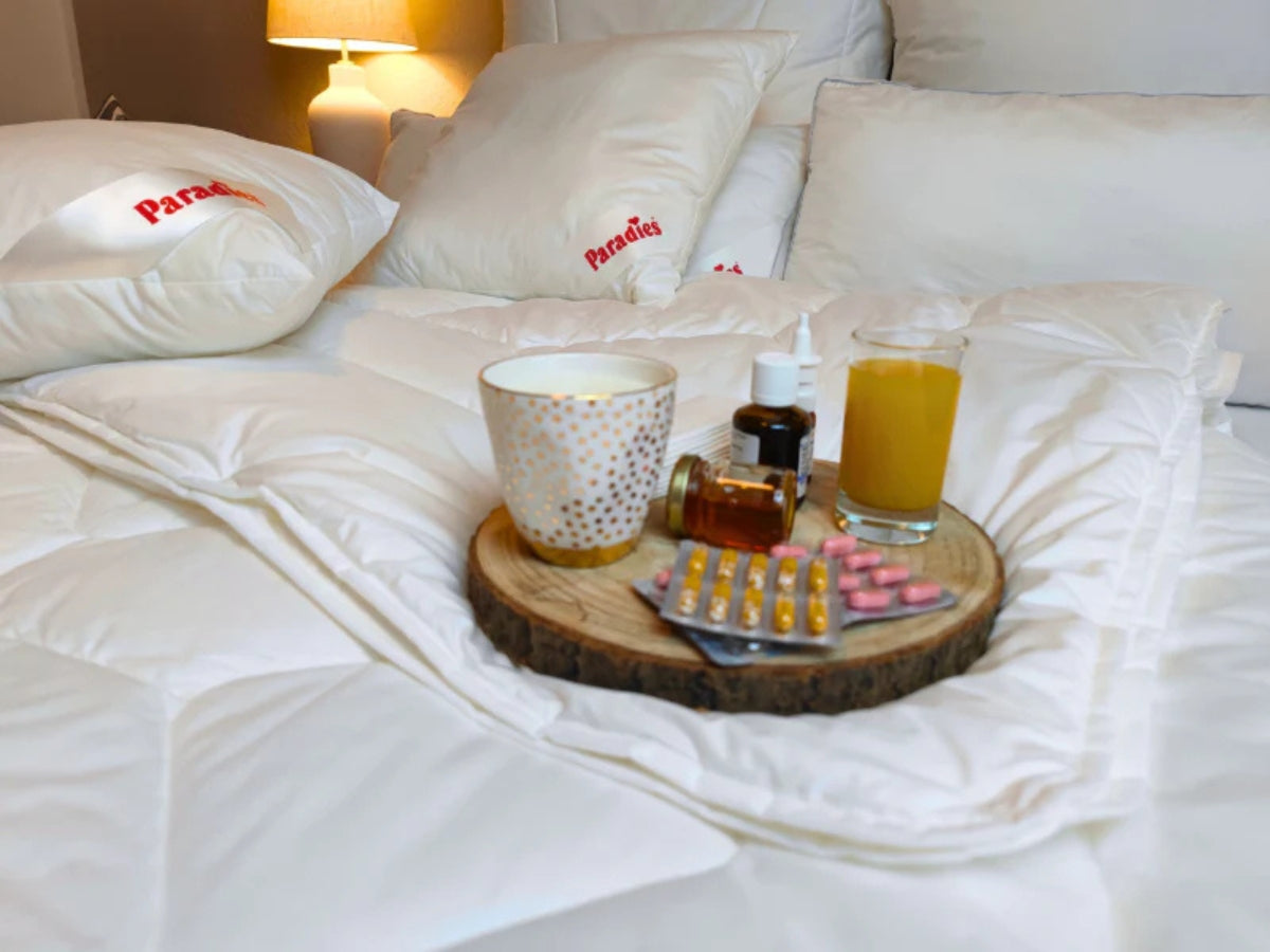 Erholsamer Schlaf trotz verstopfter Nase, Husten, Fieber & Co.