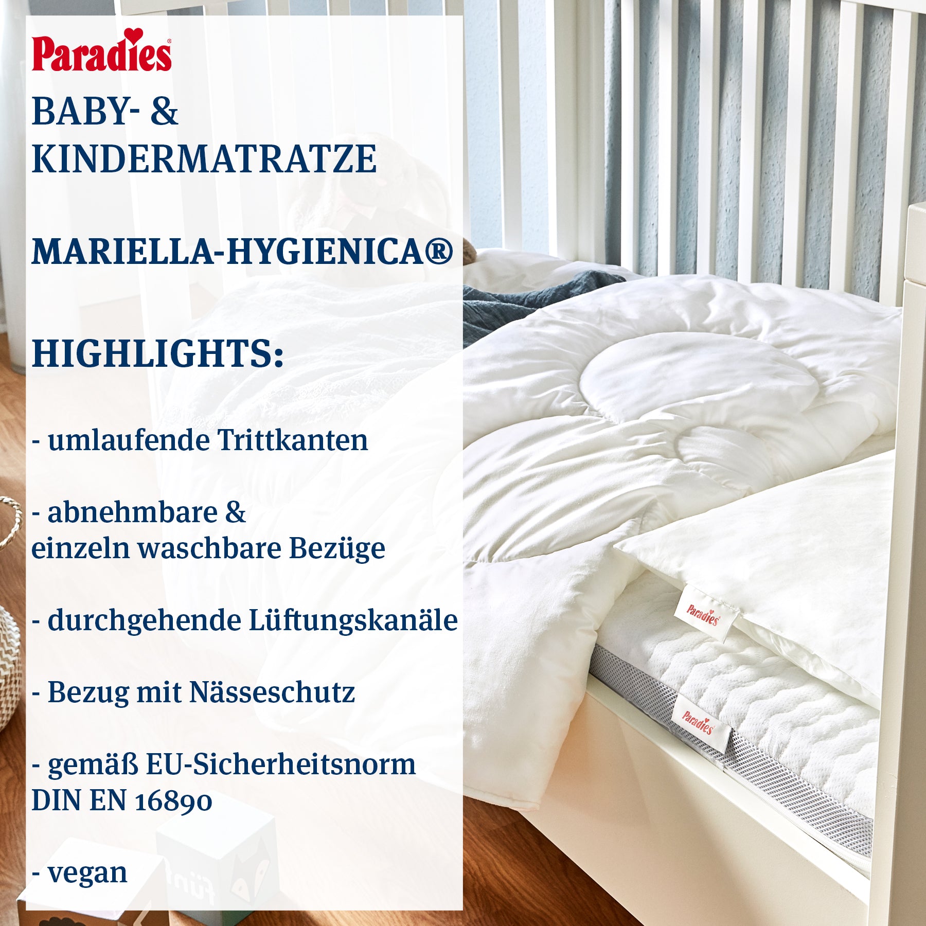 Kindermatratze Mariella-Hygienica®